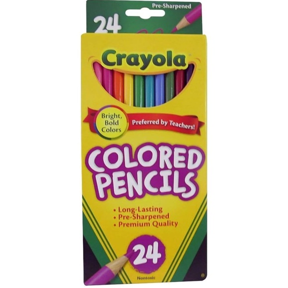 Crayola Colored Pencils - Vibrant 24 Pack - Picture 1 of 1